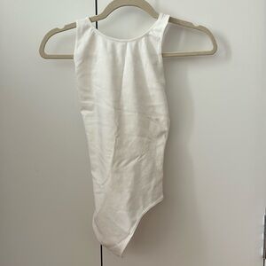 Aritzia Wilfred Bodysuit - White XS